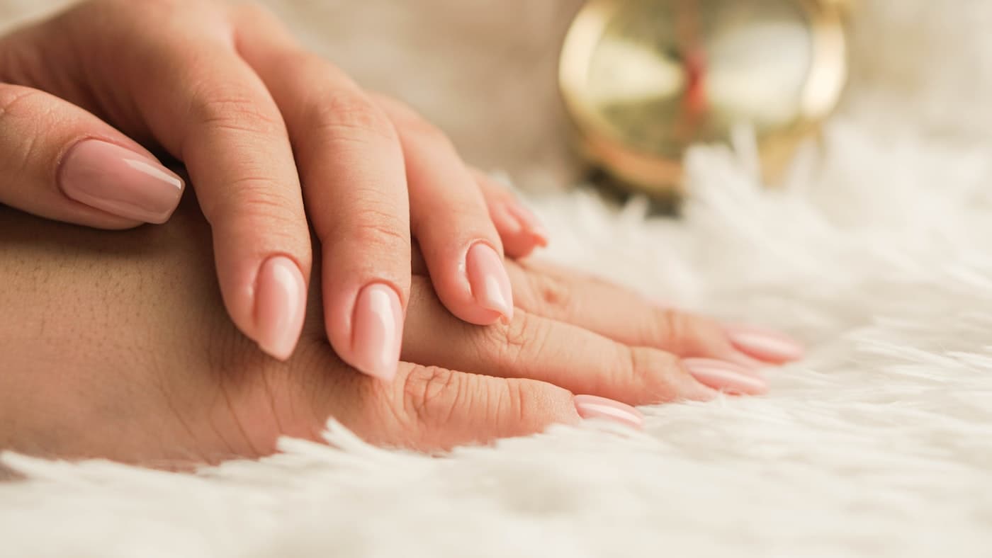 Manicure and quick grooming carried out at home near Sanganer Airport ahead of a flight in Jaipur